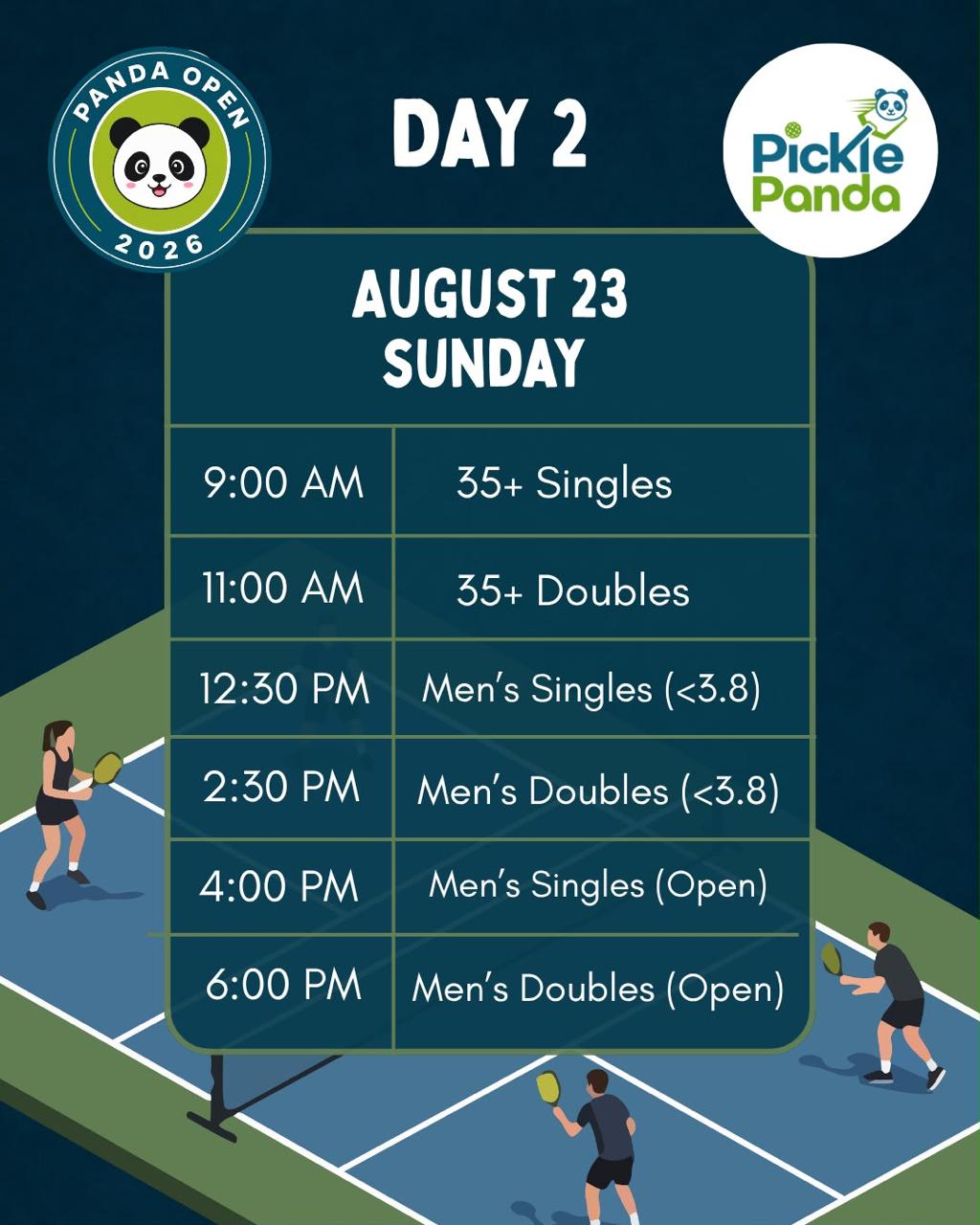 Day 1 Schedule