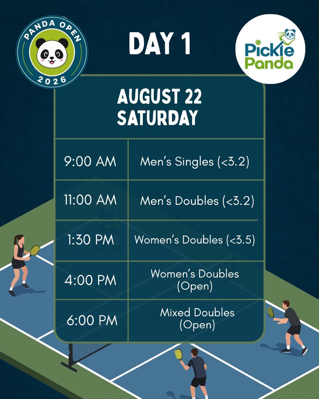 Day 1 Schedule